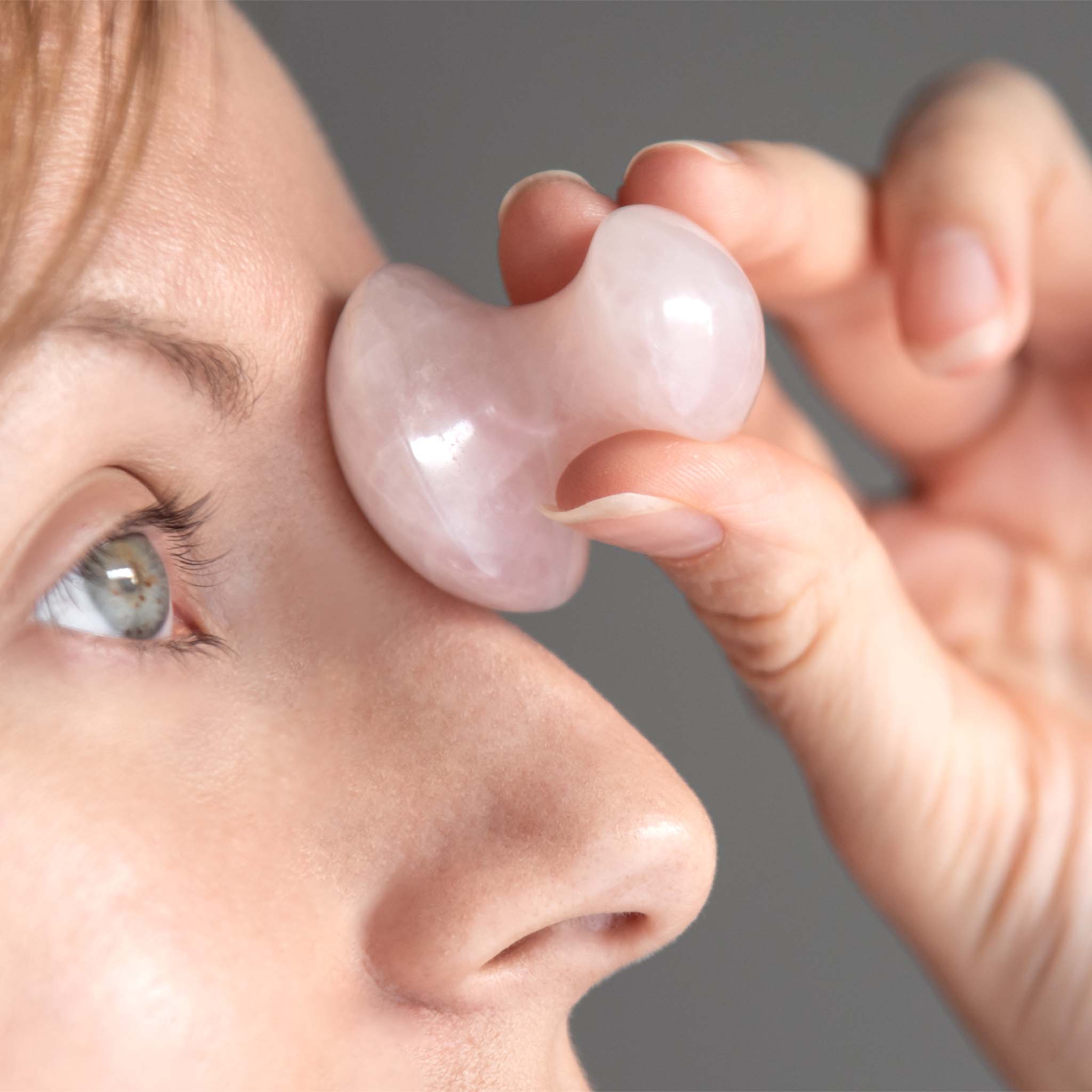 Gua Sha Massagestein in Pilzform