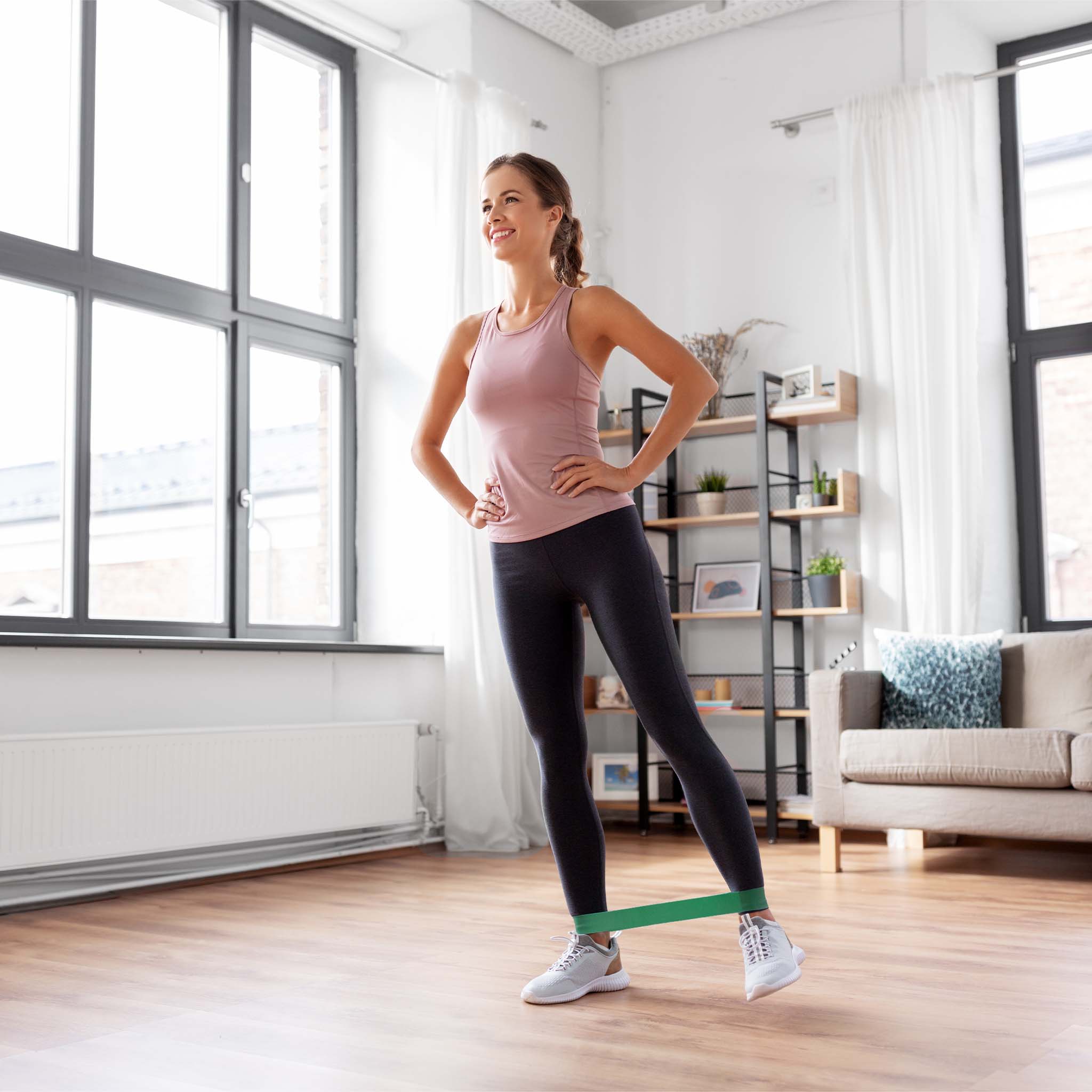 Fitnessbänder Loops aus Textil